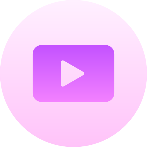 Video Generic Flat Gradient icon