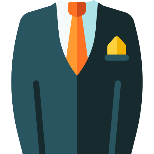 Suit Basic Rounded Flat icon