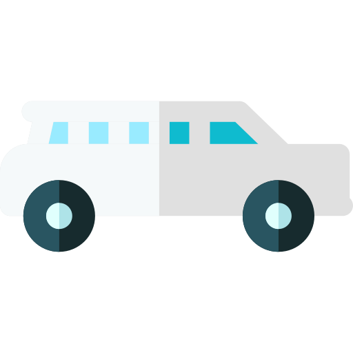 limousine Basic Rounded Flat icona