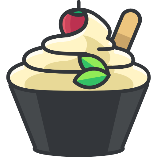 helado Roundicons Premium Lineal Color icono