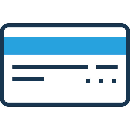 tarjeta de crédito Prosymbols Lineal Color icono