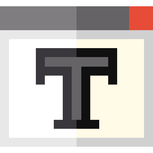 Browser Basic Straight Flat icon