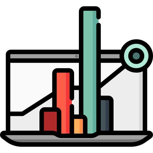 Bar chart Special Lineal color icon