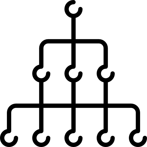 struktura hierarchiczna Special Lineal ikona