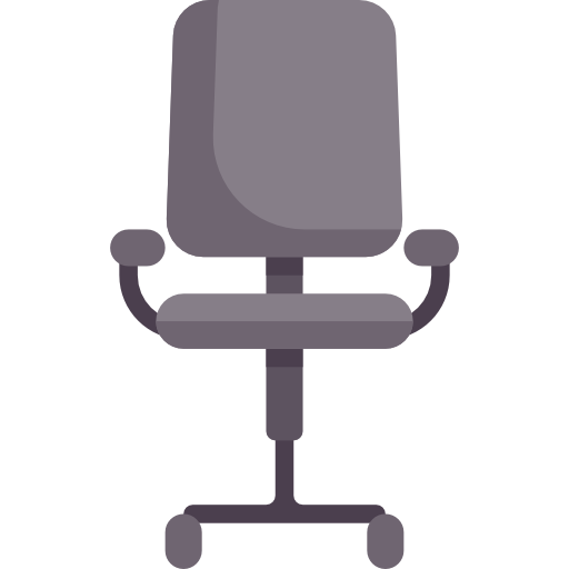 Desk chair Special Flat icon