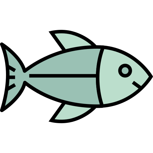 생선 Generic Outline Color icon