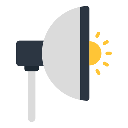 studiobeleuchtung Generic Flat icon