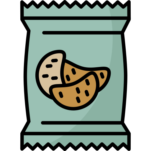 Snack Generic Outline Color icon