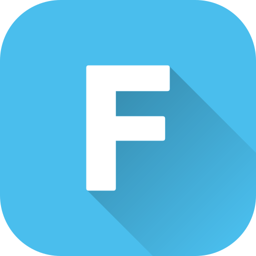 문자 f Generic Flat Gradient icon