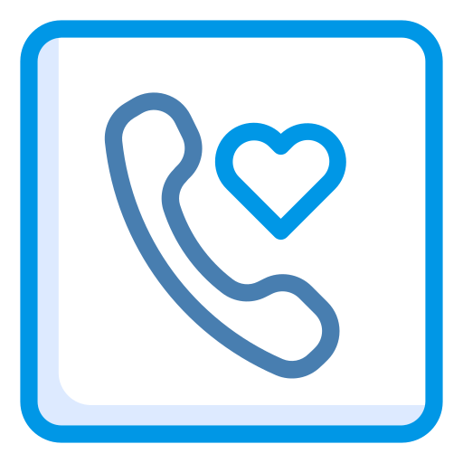 Phone call Generic Blue icon