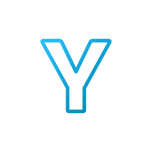 Letter y Generic Gradient icon