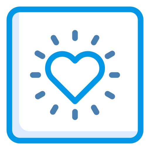 corazón Generic Blue icono