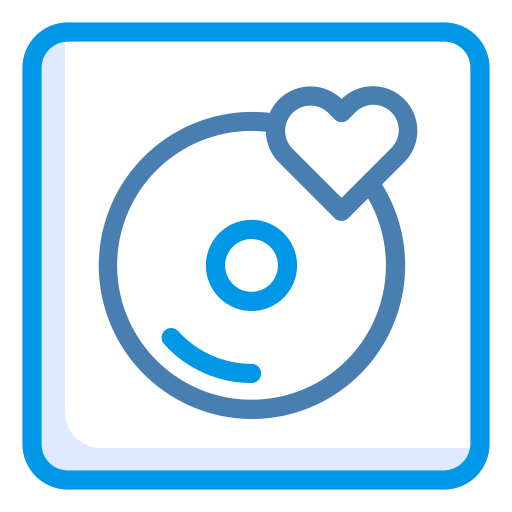 디스크 Generic Blue icon