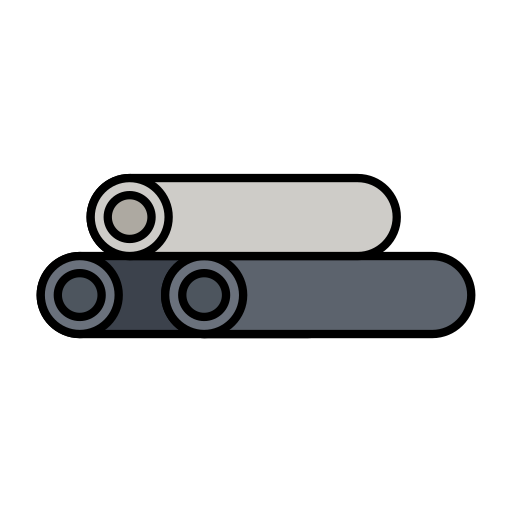 Pipes Generic Outline Color icon