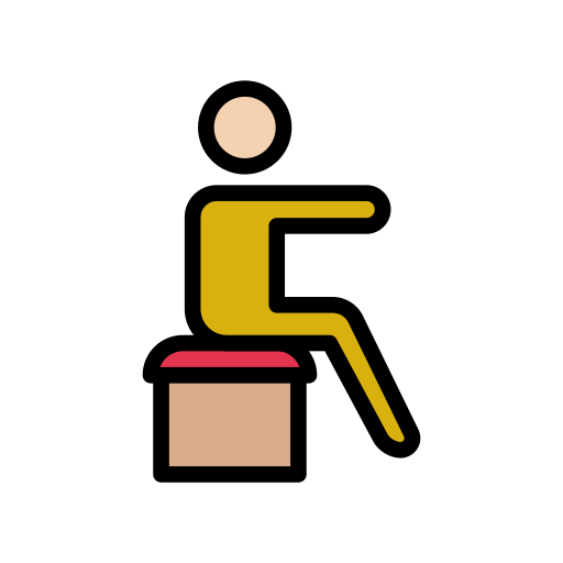 Exercise Vector Stall Lineal Color icon