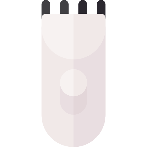 afeitadora eléctrica Basic Rounded Flat icono