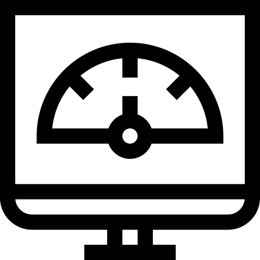 tachometer Basic Straight Lineal icon