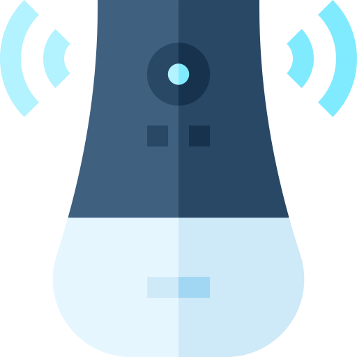 Smart speaker Basic Straight Flat icon