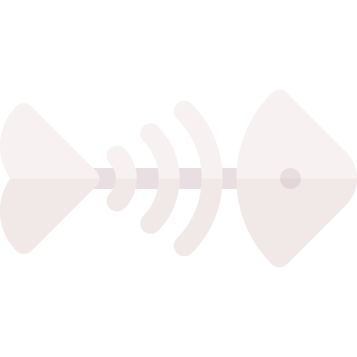 espina de pescado Basic Rounded Flat icono