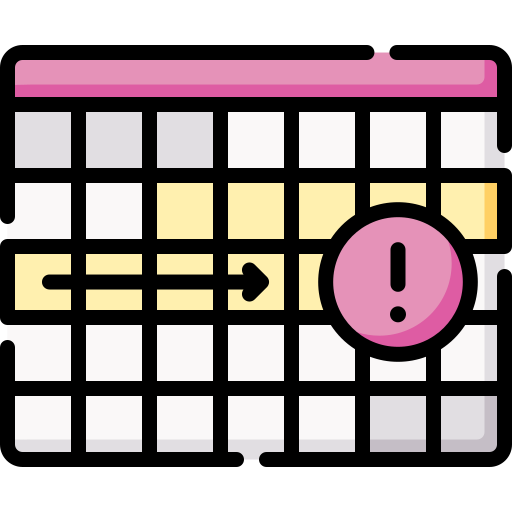 Deadline Special Lineal color icon