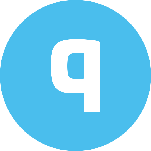 Буква q Generic Flat иконка