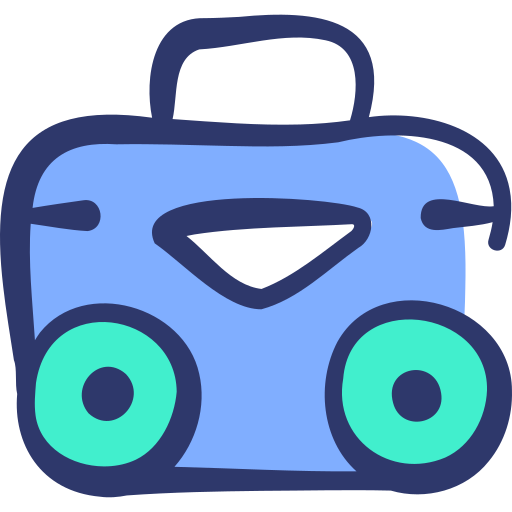 Boombox Basic Hand Drawn Lineal Color icon