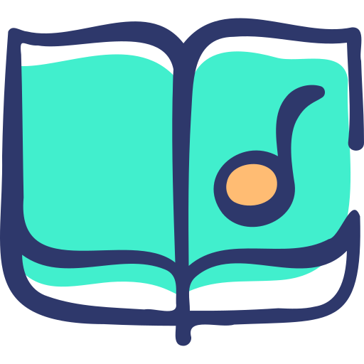 Book Basic Hand Drawn Lineal Color icon