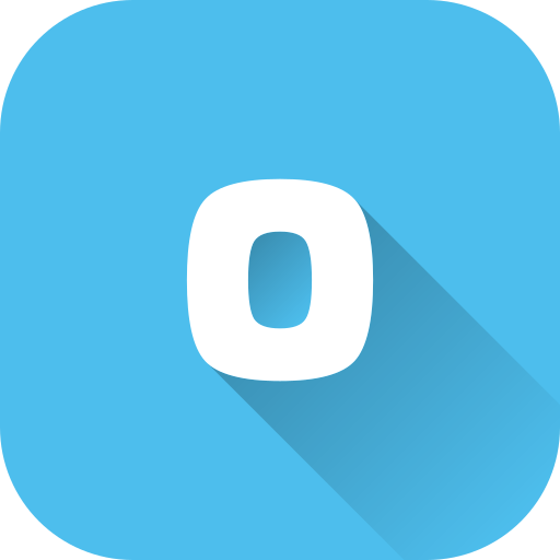 Letter o Generic Flat Gradient icon