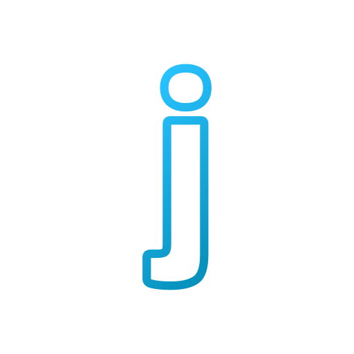 文字j Generic Gradient icon