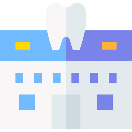 зубной врач Basic Straight Flat иконка