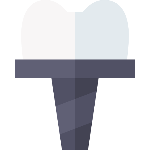 Implant Basic Straight Flat icon