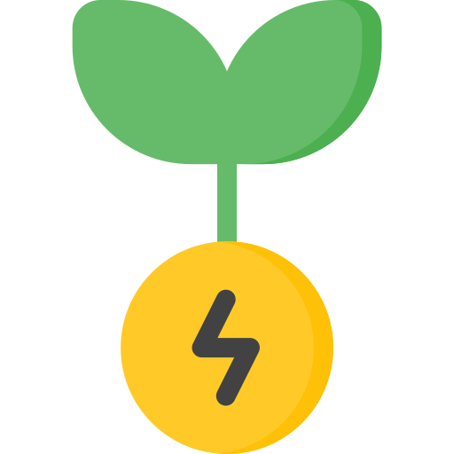 zielona energia Generic Flat ikona