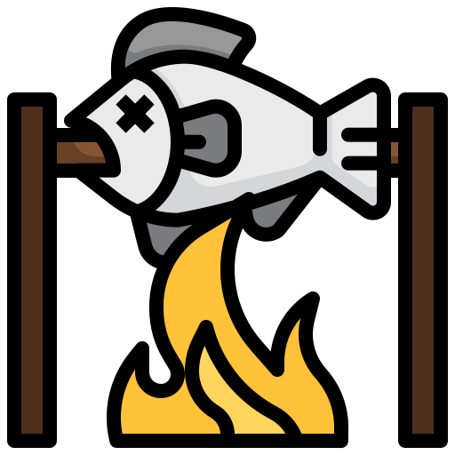 Bonfire Generic Outline Color icon