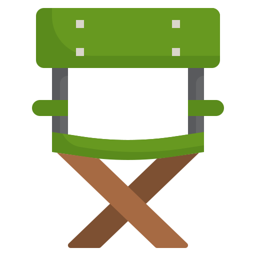 접는 의자 Generic Flat icon