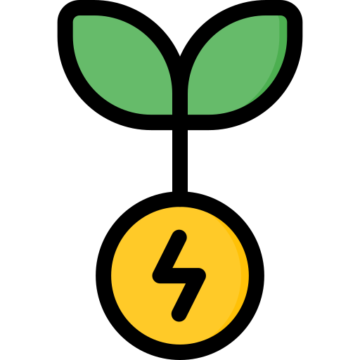 energía verde Generic Outline Color icono