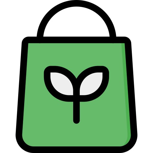 Organic bag Generic Outline Color icon
