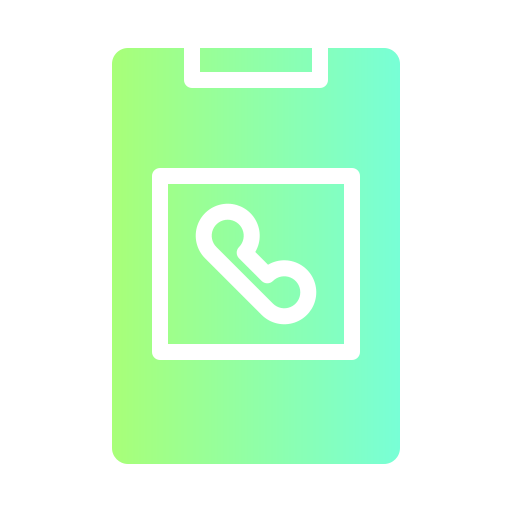 telefoongesprek Generic Flat Gradient icoon
