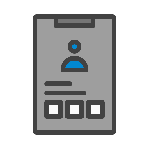 Profile user Generic Outline Color icon
