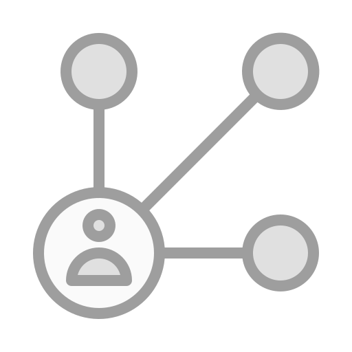 vernetzung Generic Grey icon