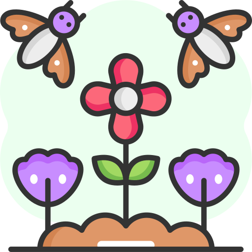 Flower Generic Rounded Shapes icon