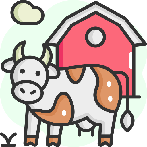 Cow Generic Rounded Shapes icon