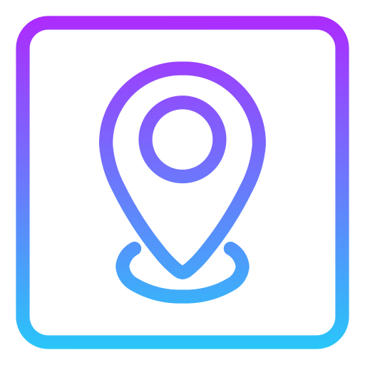 Location Generic Gradient icon