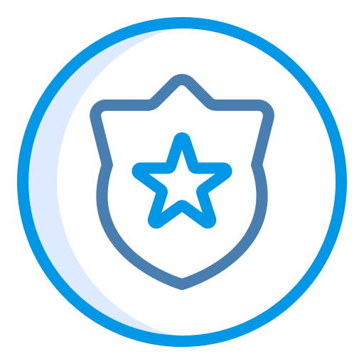 seguridad Generic Blue icono