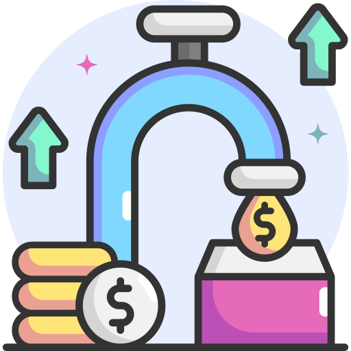 Cash flow Generic Rounded Shapes icon
