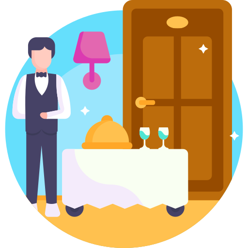 Room service SBTS2018 Circular icon