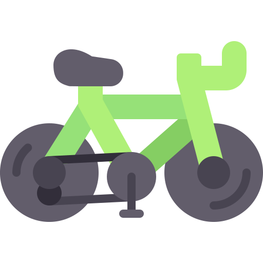 bicicleta Generic Flat icono