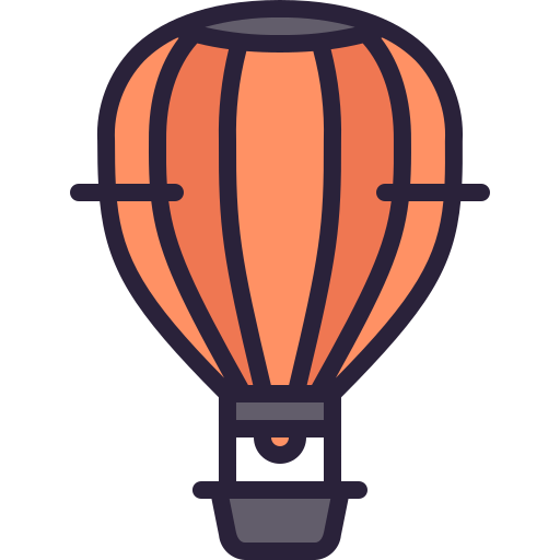 hete lucht ballonnen Generic Outline Color icoon