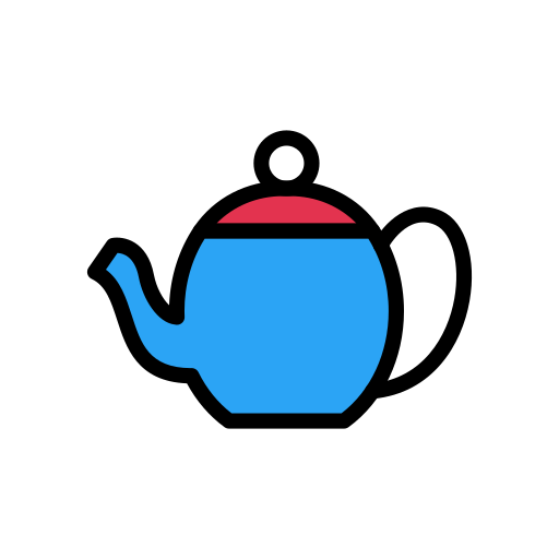 Kettle Vector Stall Lineal Color icon