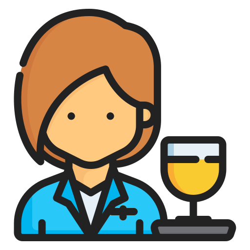 Stewardess Generic Outline Color icon