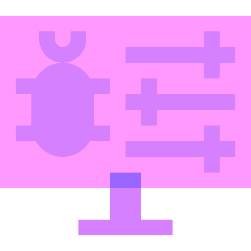 マルウェア Basic Sheer Flat icon